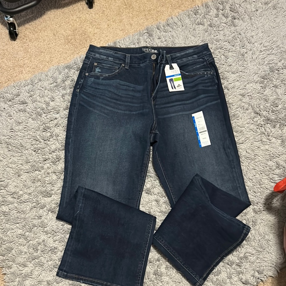 Time and Tru New with Tag Bootcut Jeans Size 18
